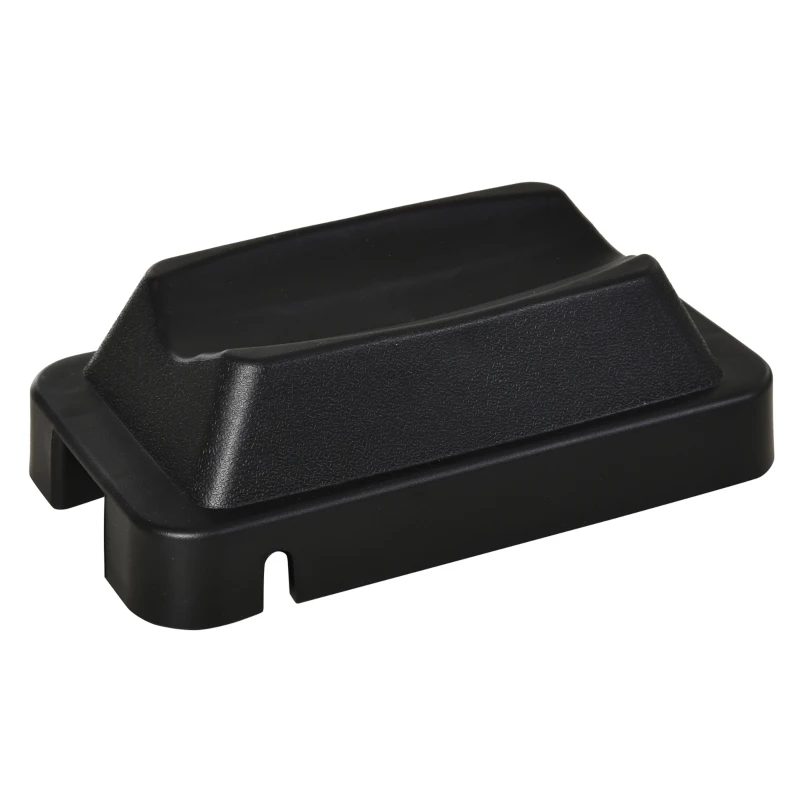 HOMCOM Indoor Bicycle Exercise Trainer w/ Bar Remote Control & Near-Universal Fit Black