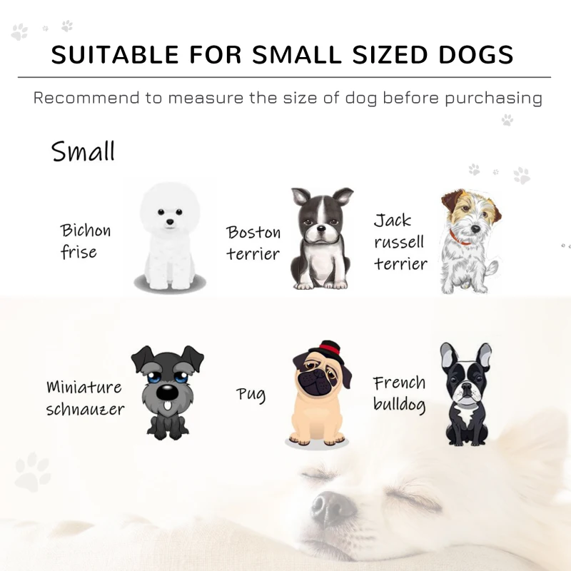 PawHut Pet Sofa Couch Dog Bed Storage Function Cat Removable Cushion Lounge Blue 76 x 45 x 41.5 cm