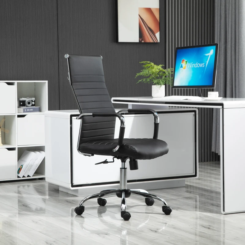 Vinsetto Ergonomic Office Chair High Back Black