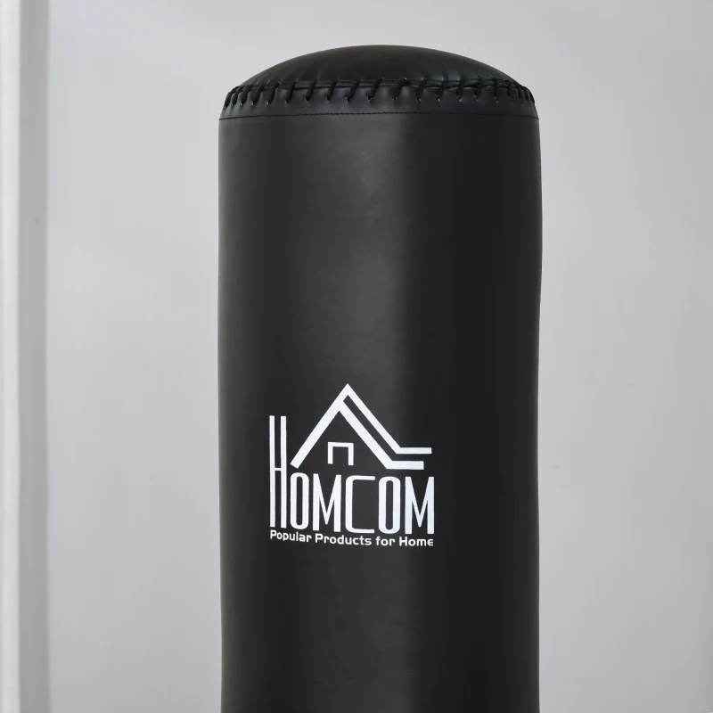 HOMCOM Punching Bag with Stand Heavy Boxing Set w/ Suction Cup Base for Adult Youth, Home Office Gym