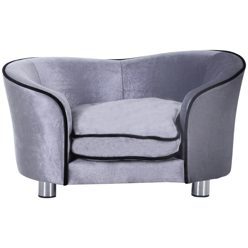 PawHut Pet Sofa Indoor Dog Cat Puppy Kitten Mat Cushion Bed Couch Chair House