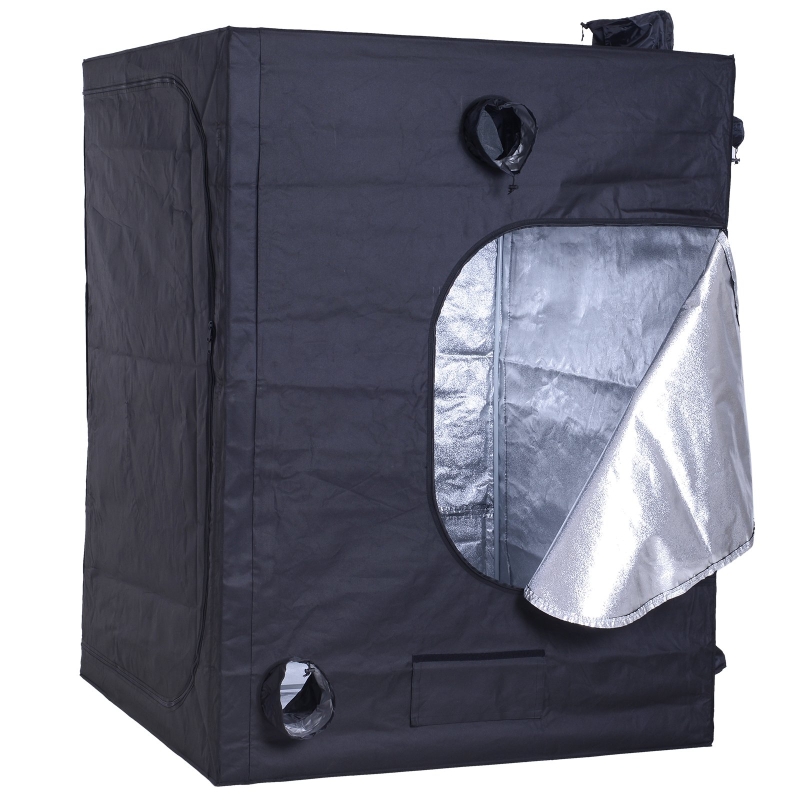 Outsunny Chambre de Culture Hydroponique 1,5 x 1,5 x 2 m