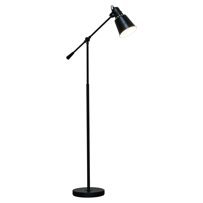 Lampadaire design contemporain 40 W max. angle réglable métal