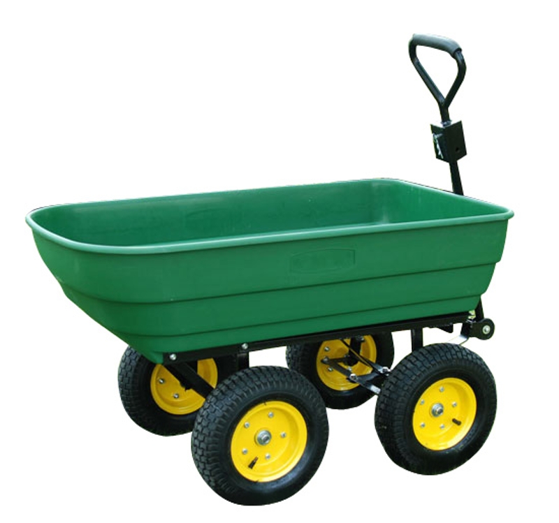 Outsunny Chariot de Jardin à Main Charge Max 250 kg
