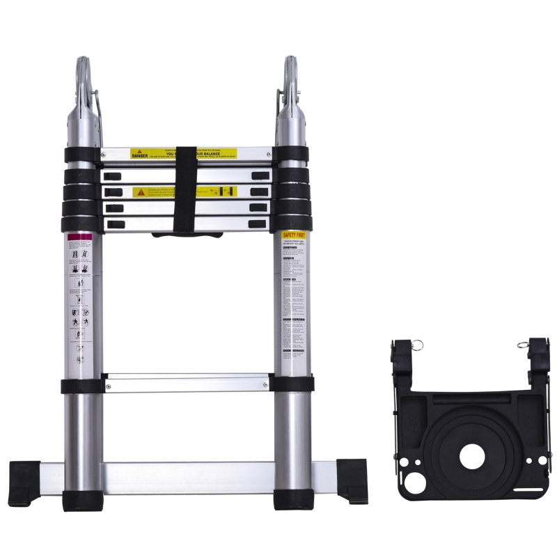 Echelle télescopique tabouret extensible