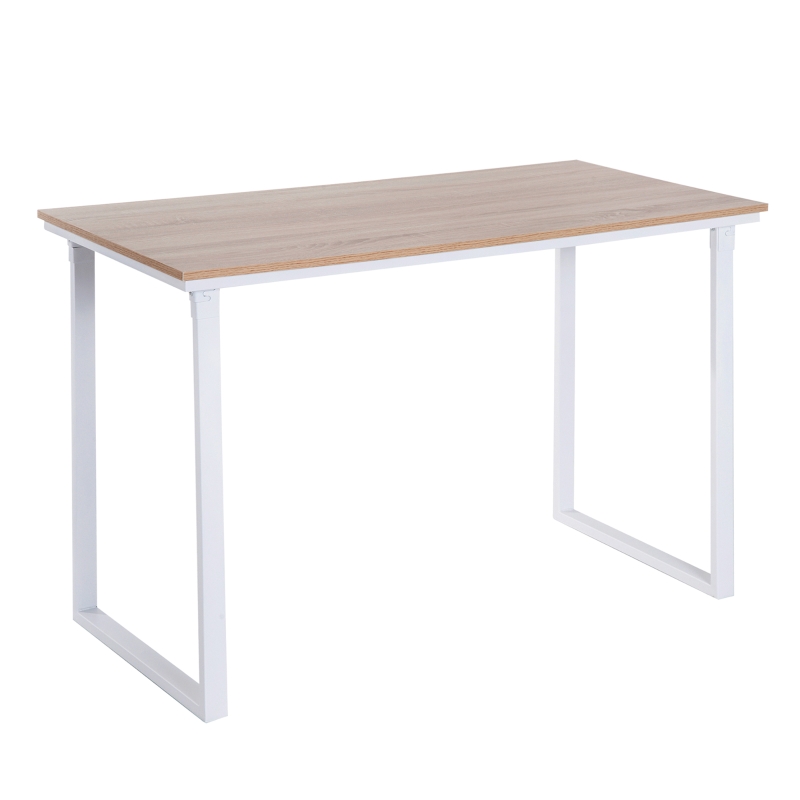 Homcom Table d'Ordinateur Multifonction Grand Plateau 120 x 60 x 75 cm