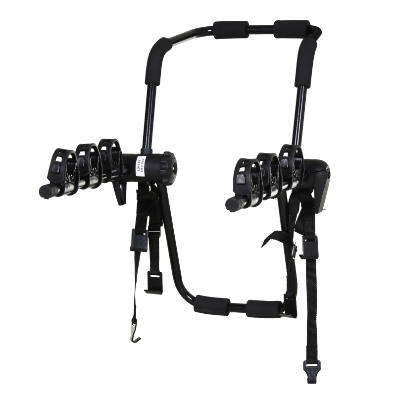 Porte vélo hayon 3 vélos pliable noir