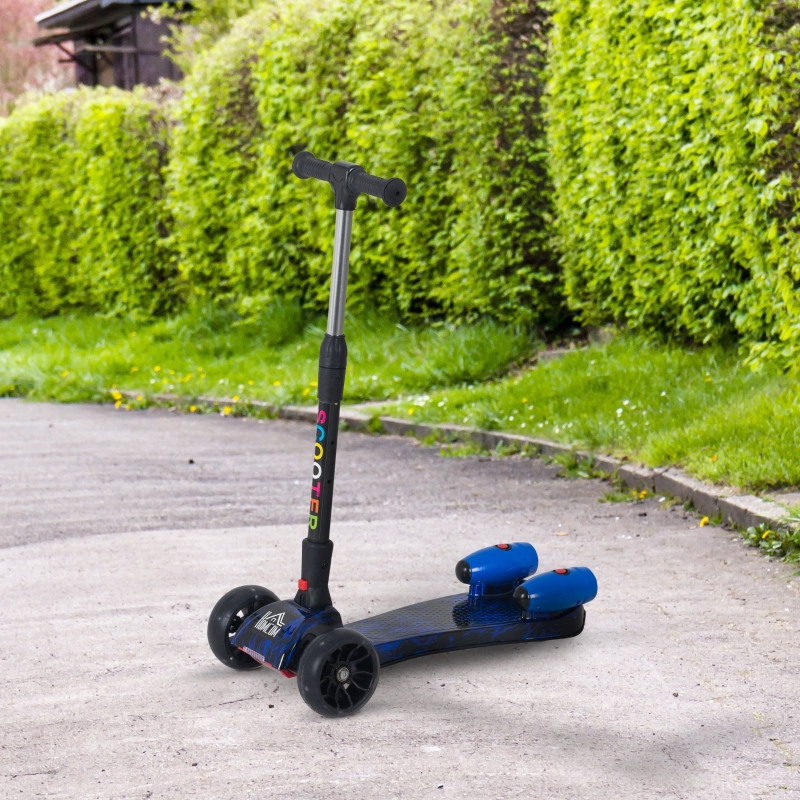 Trottinette pliable 3 roues lumière son