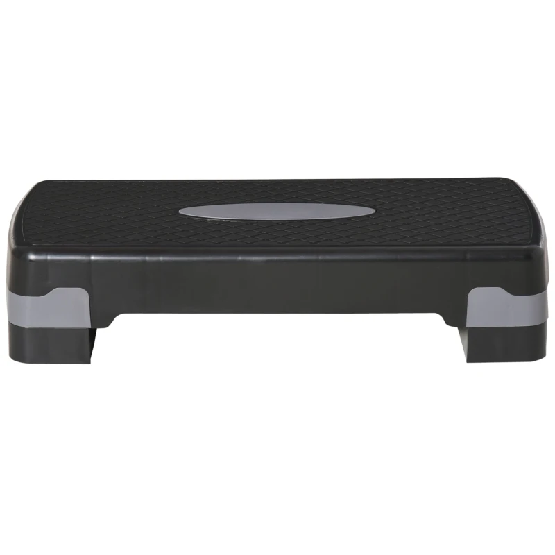 HOMCOM 2 Level Aerobic Stepper Adjustable Yoga Step Exercise Fitness Home Gym