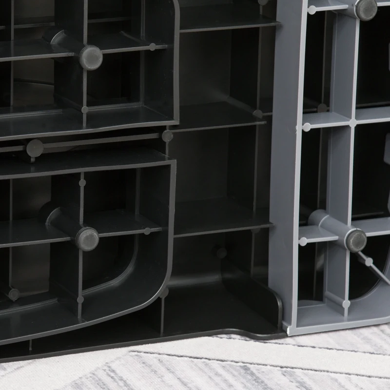 HOMCOM 2 Level Aerobic Stepper Adjustable Yoga Step Exercise Fitness Home Gym