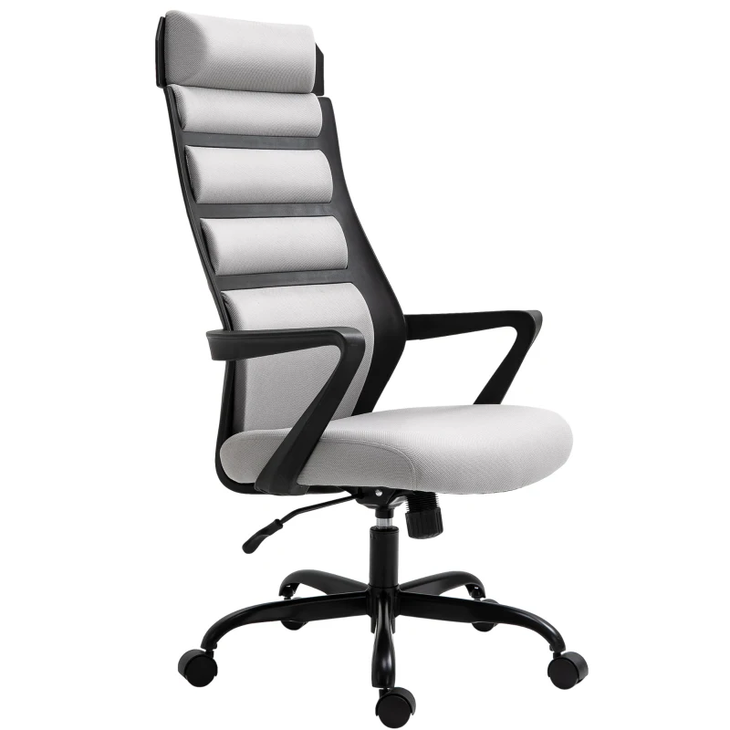 Vinsetto High-Back Office Chair Spandex Fabric Grey