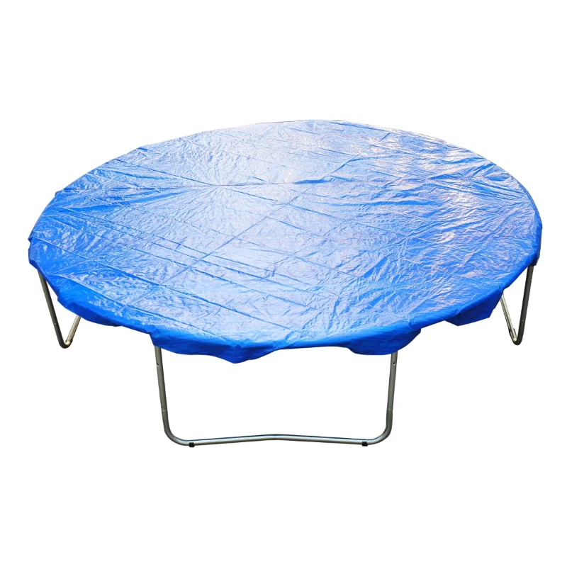 HOMCOM Capa Protetora Impermeável para Cama Elástica Ø244cm Trampolins Azul