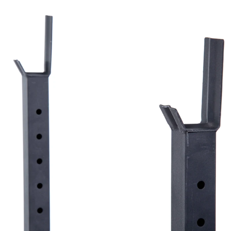 HOMCOM Suporte para Barra de Pesos Prateleira Ajustável de 12 Níveis Barra de Levantamento Pesos Academia Max. 150kg Aço 52x48x108-163cm Branco