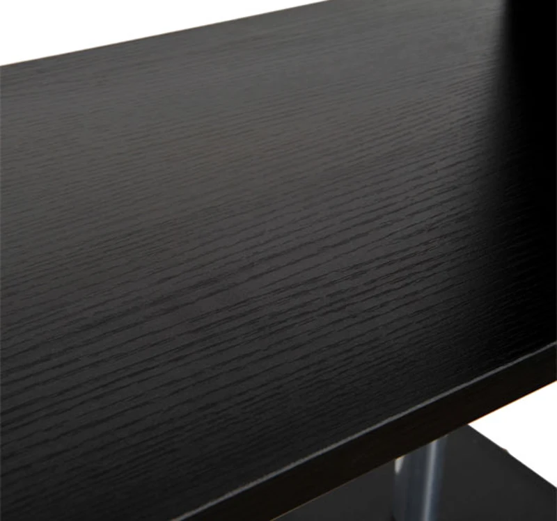 HOMCOM Estante Moderno de amplo espaço de armazenamento para Escritório 80x30x145 cm preto