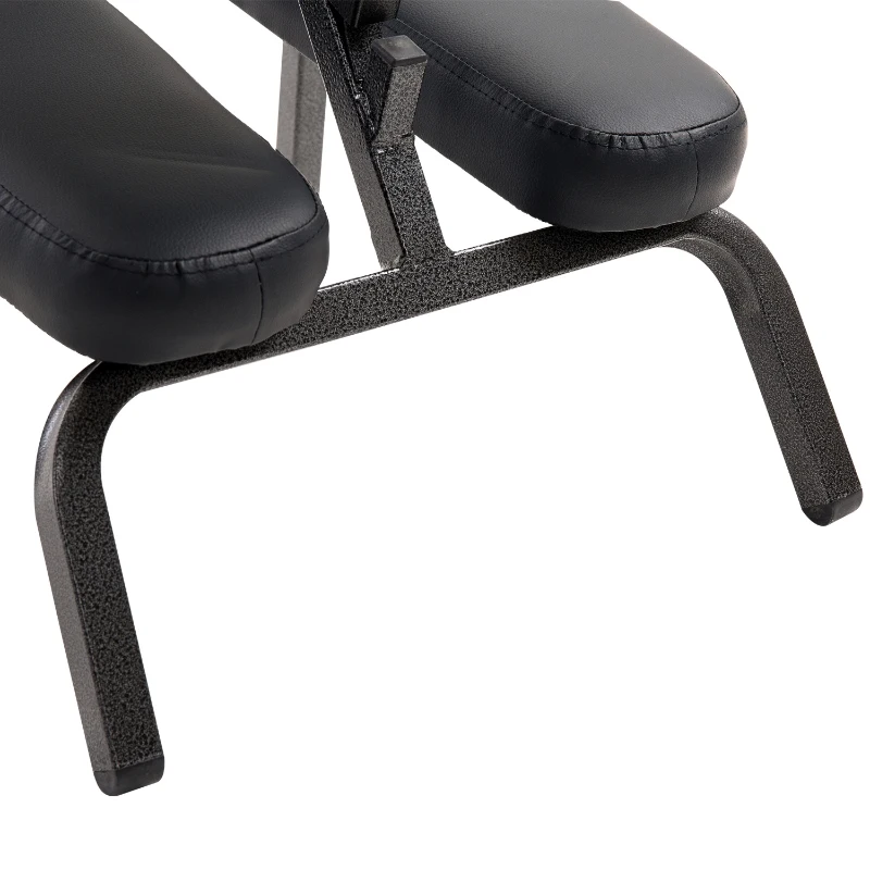 HOMCOM Cadeira de Massagem Dobrável Portátil Ajustável com Saco de Transporte Aço Carga 150kg
