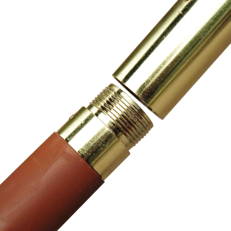 Outsunny Chapéu de Sol Ø250x230cm Chapéu de Sol com Mastro de Madeira com 6 hastes Sistema de Polia com Fixação para Jardim Pátio Terraço Vinho