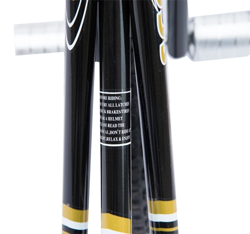 HOMCOM Trotinete com 2 Rodas de 16 Polegadas Trotinete para Crianças com Altura Ajustável e Freio 143x58x92-100 cm Preto