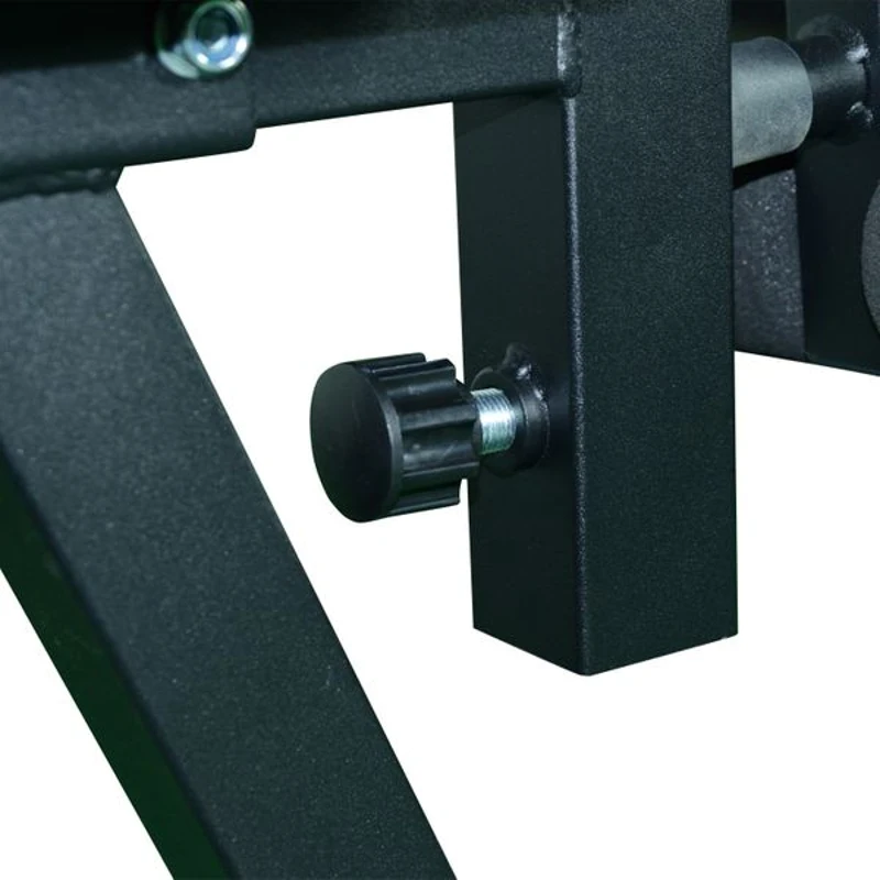 HOMCOM Banco de Musculação Multifuncional com Altura Ajustável de 3 Níveis para Treino de Corpo Inteiro 175x98x130 cm Preto