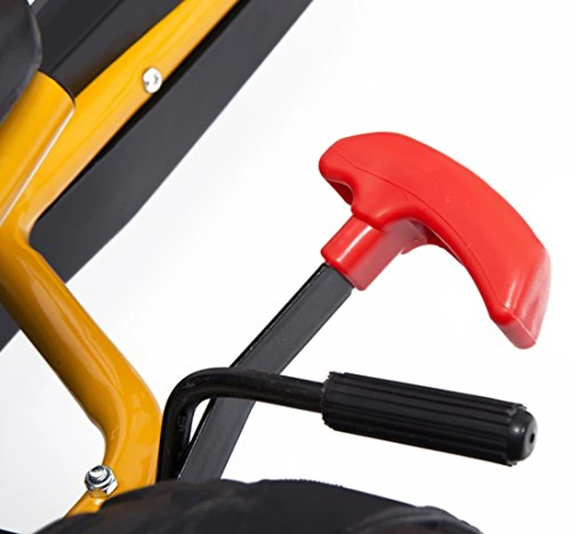HOMCOM Kart com Pedais para Crianças acima de 3 Anos com Assento Ajustável Freio de Mão 96x68x56cm Azul e Preto