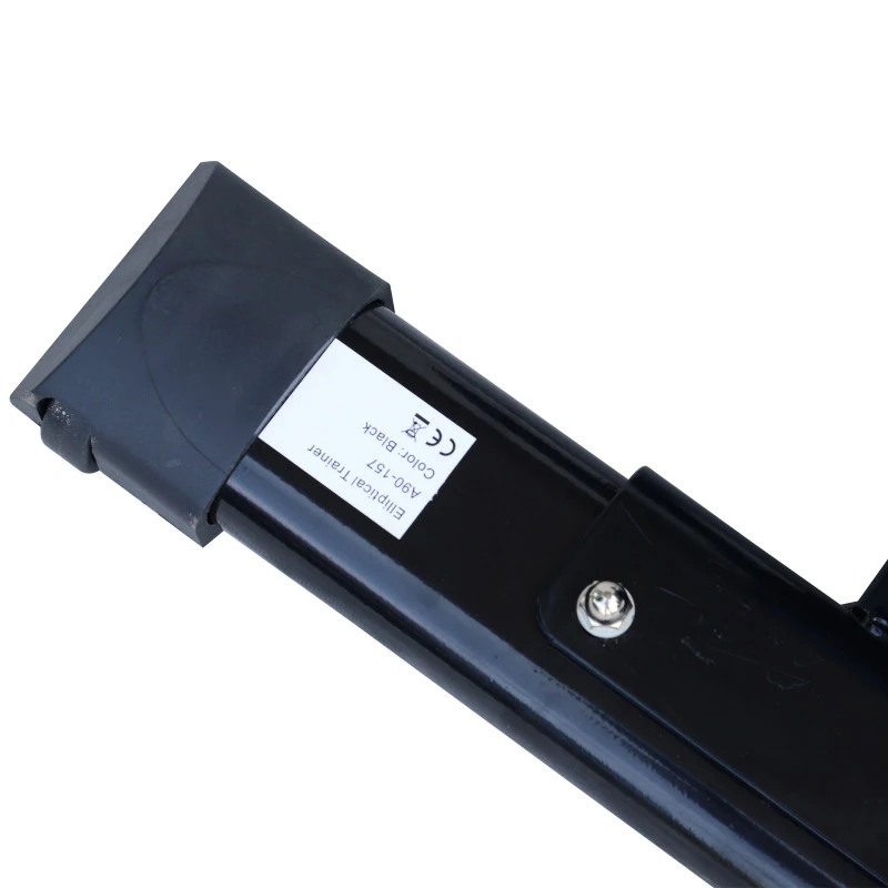 HomCom Bicicleta Elíptica Resistência Ajustável Ecrã LCD com guiador