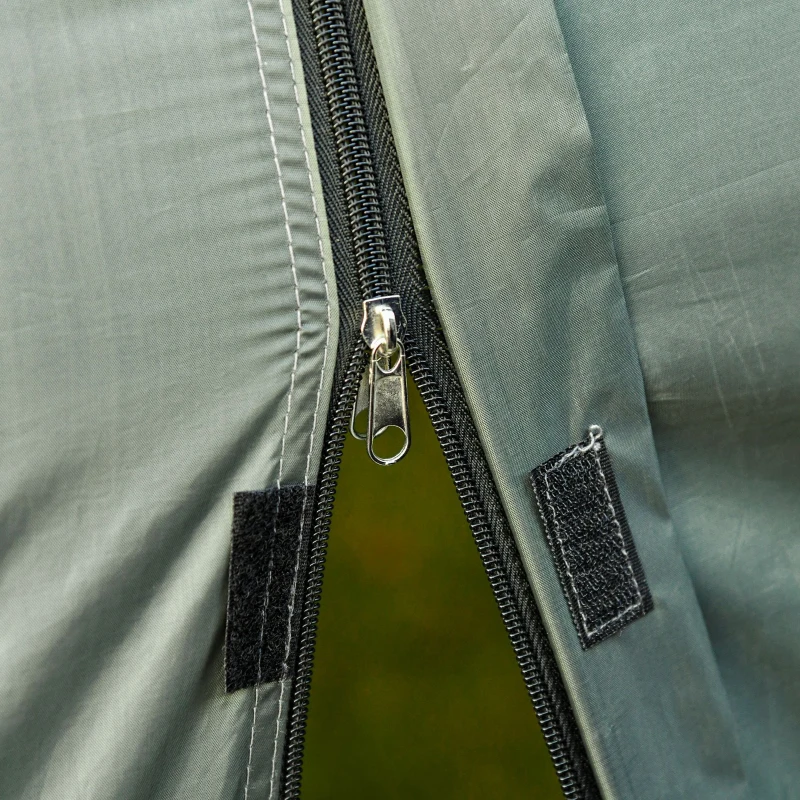 Outsunny Tenda de acampamento para 4 pessoas à prova d'água 2000mm portátil Igloo com 2 portas para acampamento 480x220x190 cm verde