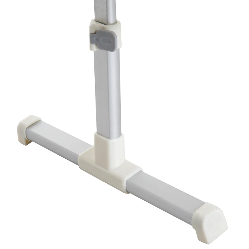 HOMCOM Mesa de Computador Portátil mesa ajustável e dobrável suporte para computador portátil 54x30x22,5-32cm