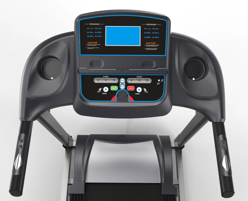 Passadeira Elétrica para Treinar com MP3 - Cor: Cinzento e Preto - Metal, EVA, ABS, PP - 161x70x125,5cm