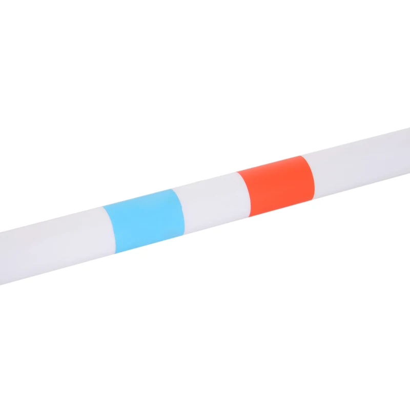 PawHut Conjunto de treino de agilidade para cães com bolsa de transporte incluída 74,5x66x91 cm Branco e laranja