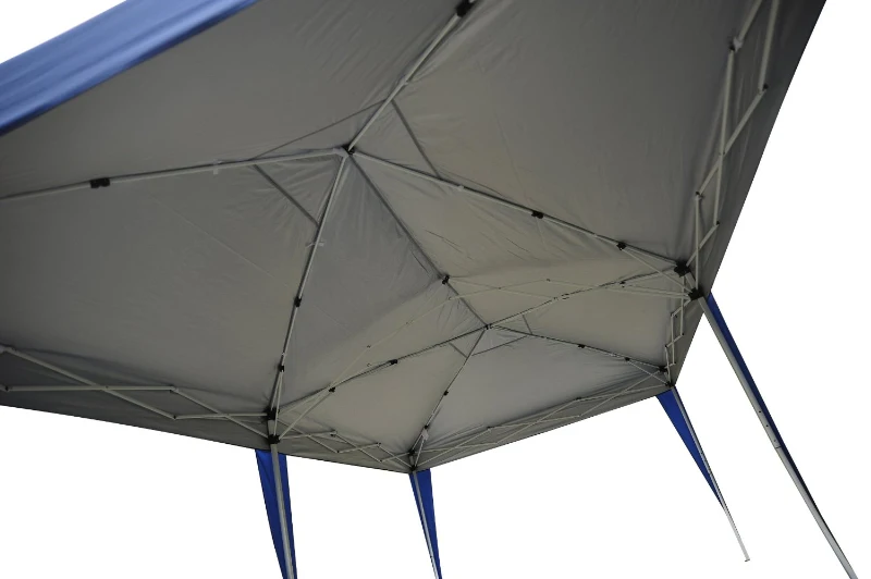 Outsunny Pérgola para Jardim com bolsa de trasporte 6x3m  Cor Azul