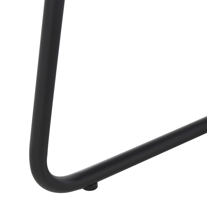 HOMCOM Conjunto de 2 Cadeiras de sala de jantar com pernas de metal em estilo art deco 44,5x59,5x91cm Verde