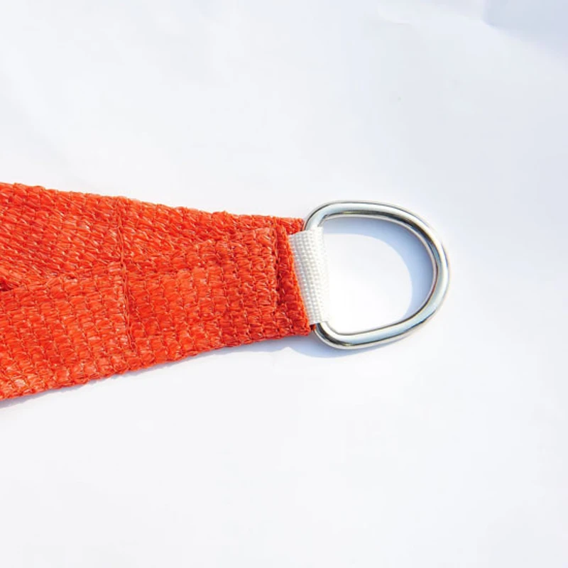 Toldo Vela 5x5x5m Triângulo Cor Vermelho  Parasol Terraço Jardim Camping