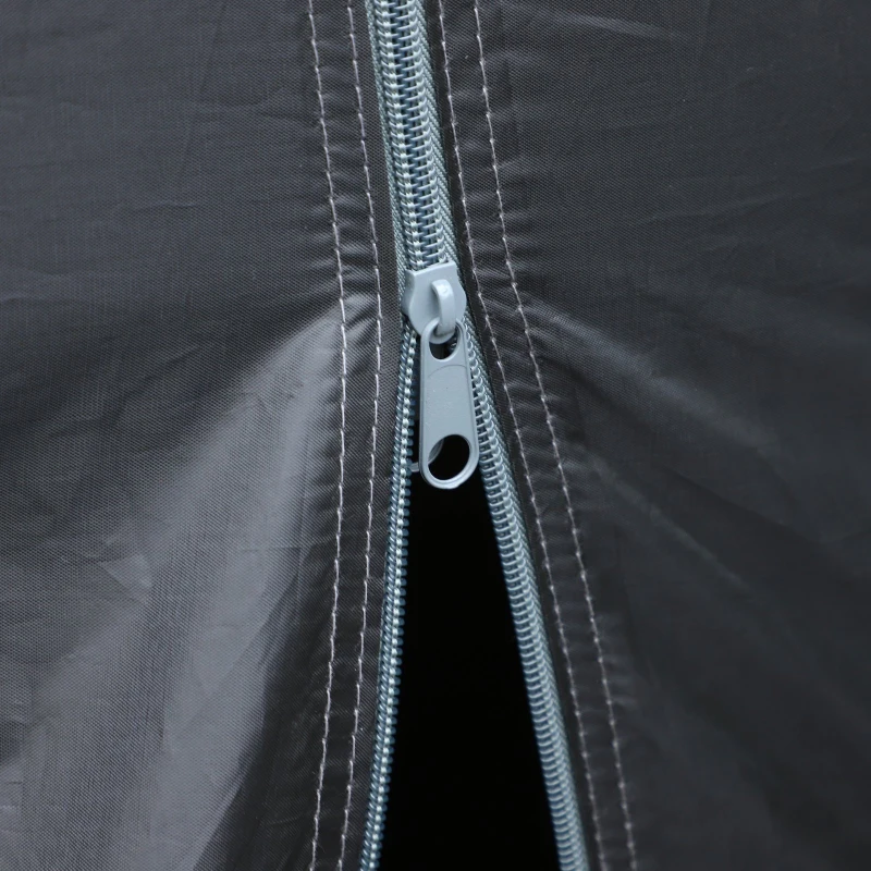 Outsunny Vestiário de praia dobrável Tenda para o chuveiro 120x120x190 cm Preto