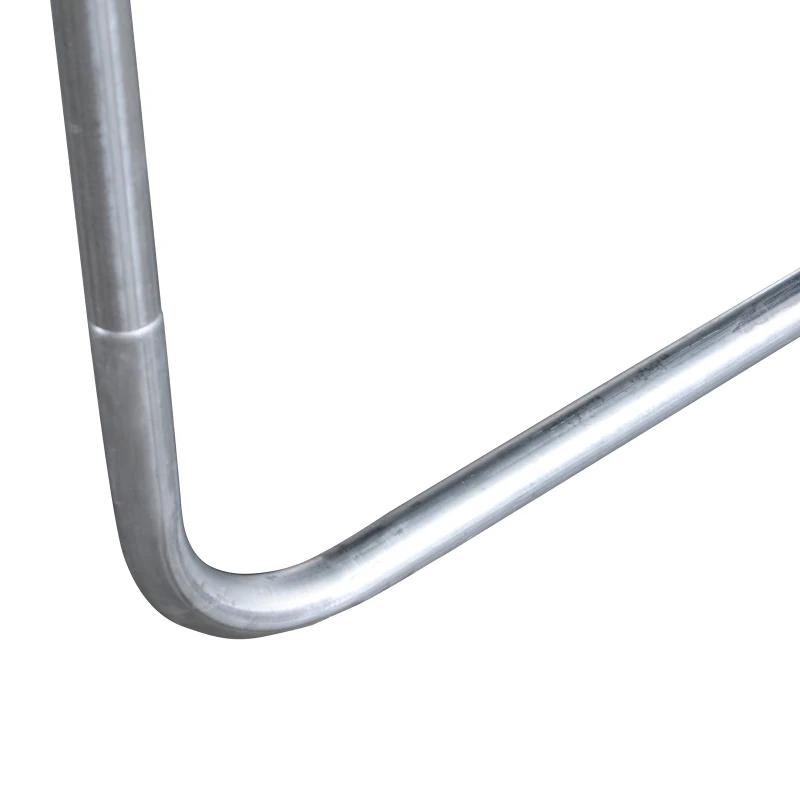 HOMCOM Trampolim de Jardim Φ244cm Trampolim para Crianças e Adultos cm Rede de Segurança Cobertura nas Bordas e Escada para Exterior Rosa