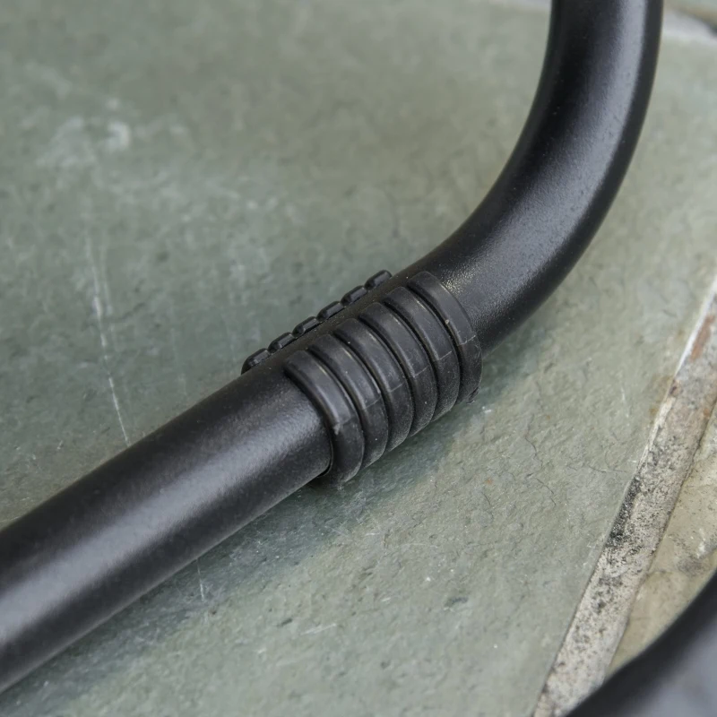 Outsunny Espreguiçadeira dobrável e reclinável de aço com apoio de cabeça removível Suporte para copos e apoio de braços para jardim externo 90x75x110 cm Azul