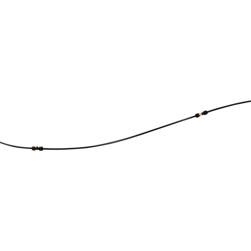 Outsunny Nebulizador de Água para Jardins Sistema de Resfriamento por Nebulização para Pátio Jardim Ar Livre 9m Preto