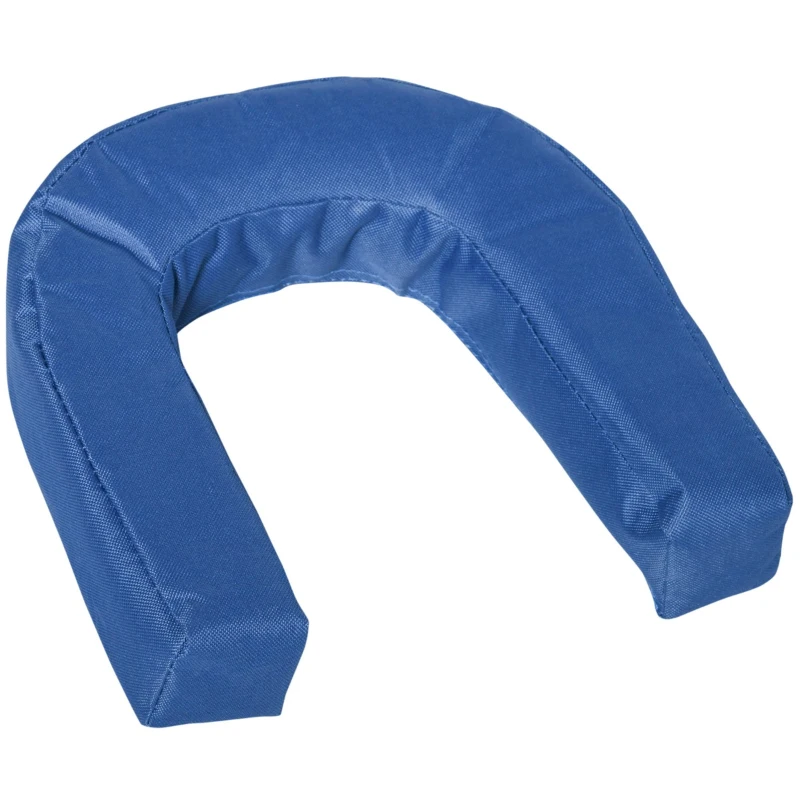 Outsunny Espreguiçadeira de Jardim Reclinável e Dobrável com Orifício de Leitura Apoio para Cabeça e Encosto Ajustável em 4 Níveis para Praia 182x56x24,5 cm Azul