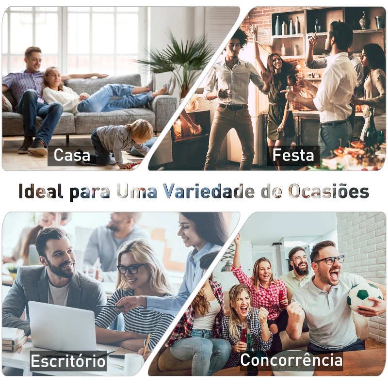 HOMCOM Matraquilho Profissional para Crianças e Adultos Mesa de Matraquilho com 8 Barras e 2 Bolas 122x61x80,7 cm Madeira