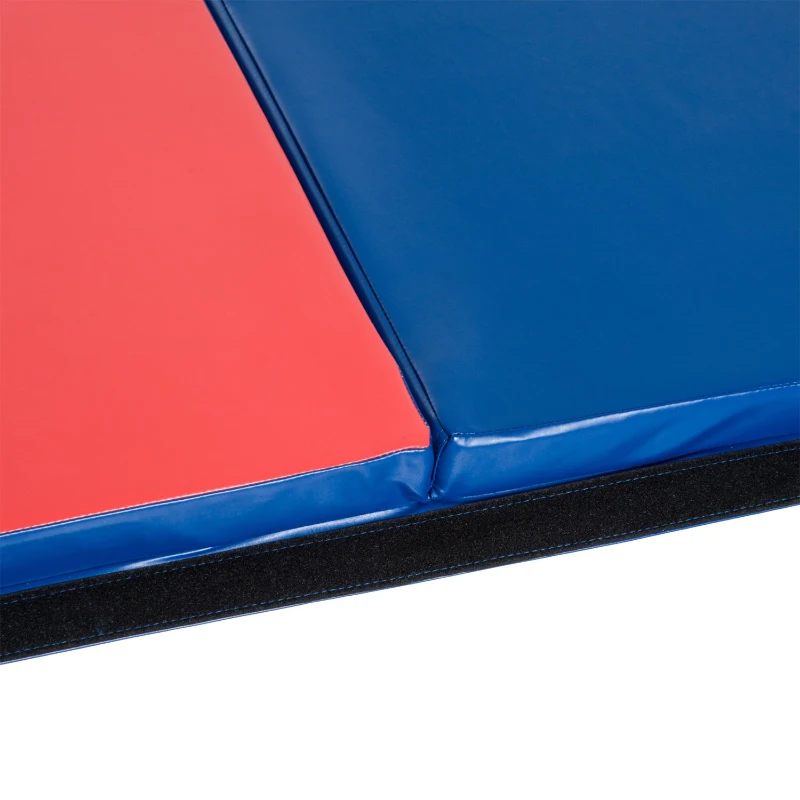 Colchão de Ginástica Dobrável em 4 partes para Ioga/Ginásio 245 x 120 x 5 cm