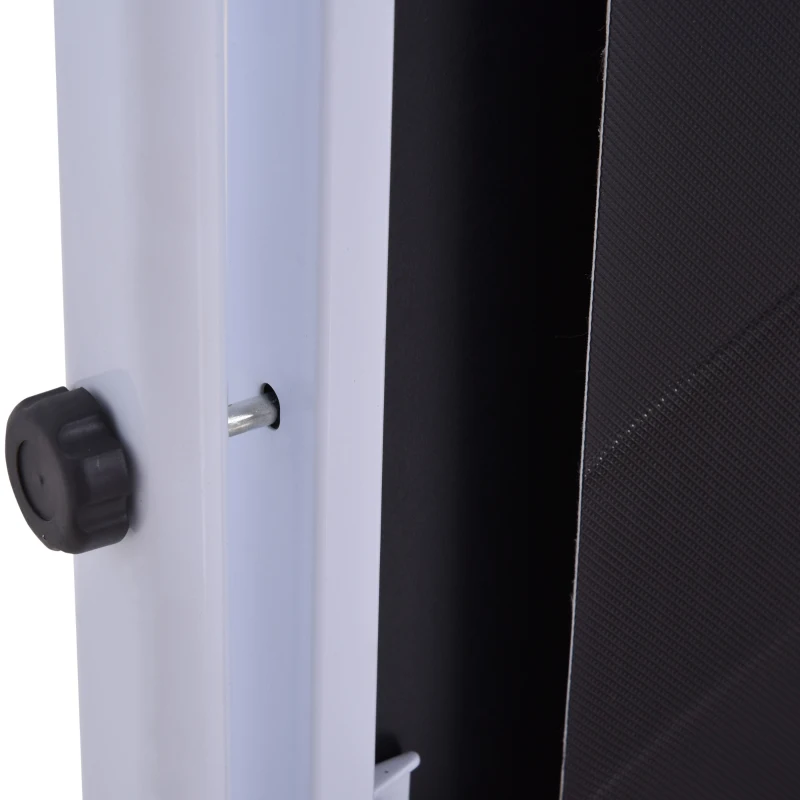 HOMCOM Esteira elétrica dobrável com 9 programas Tela LCD motorizada Velocidade de inclinação ajustável 1-6 km / h 60x133x117 cm Preto