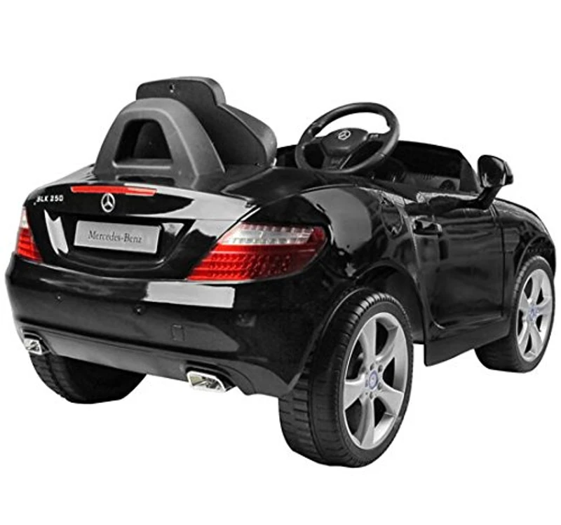 HOMCOM Carro Elétrico Mercedes Infantil Bateria 6 V com Telecomando e MP3- Cor: Preto - 110 x 57.75 x 49.05 cm