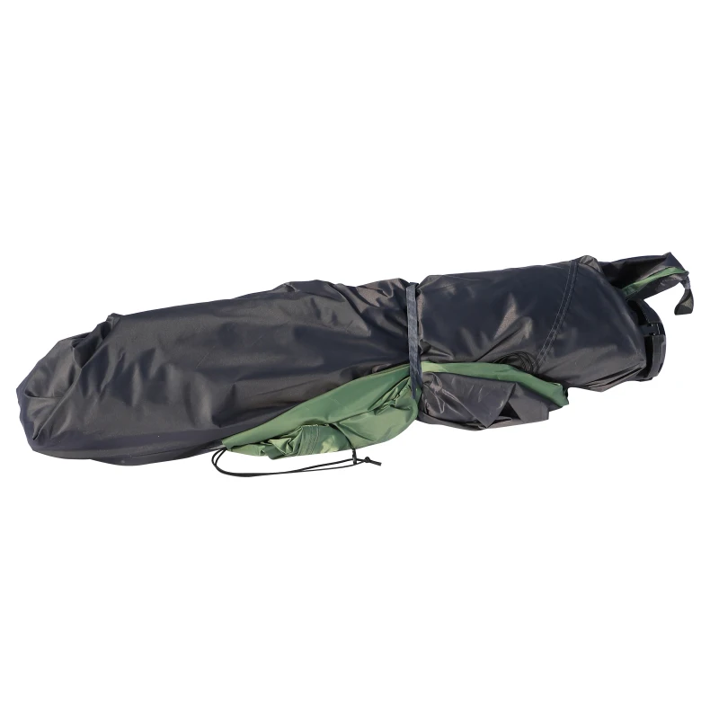Outsunny Tenda Campismo para 2-3 Pessoas Fácil de Instalar com Gancho para Luz 250x194x160cm Verde