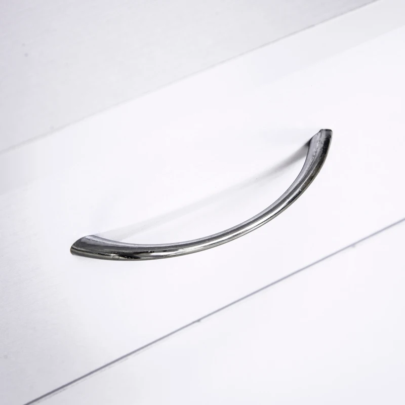 HOMCOM Secretária para Escritório com Prateleiras Abertas Gabinete Suporte para Cpu e Bandeja Removível 120x60x74 cm Branco