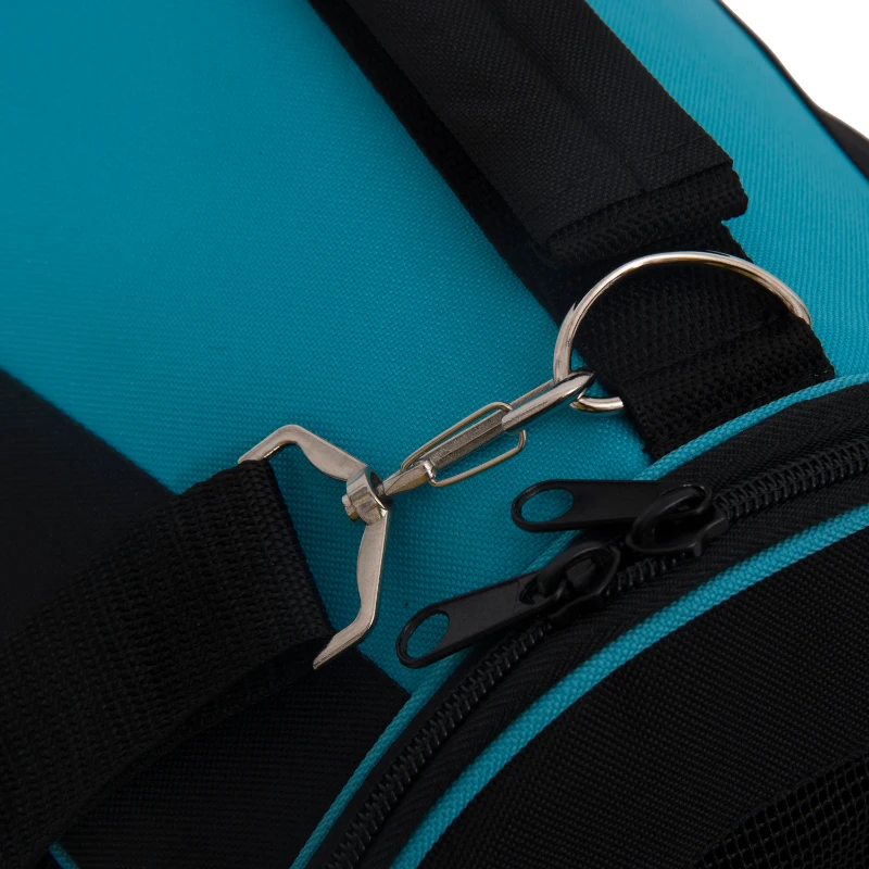 Transportadora Cão Gato de Estimação Saco de Viagem Alças e Alça ajustável