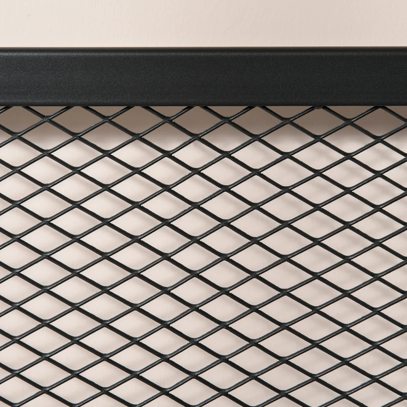 HOMCOM Cabide de entrada 2 em 1 com várias prateleiras e barra para pendurar para corredor Quarto sala de estar 80x40x190 cm Madeira natural preta