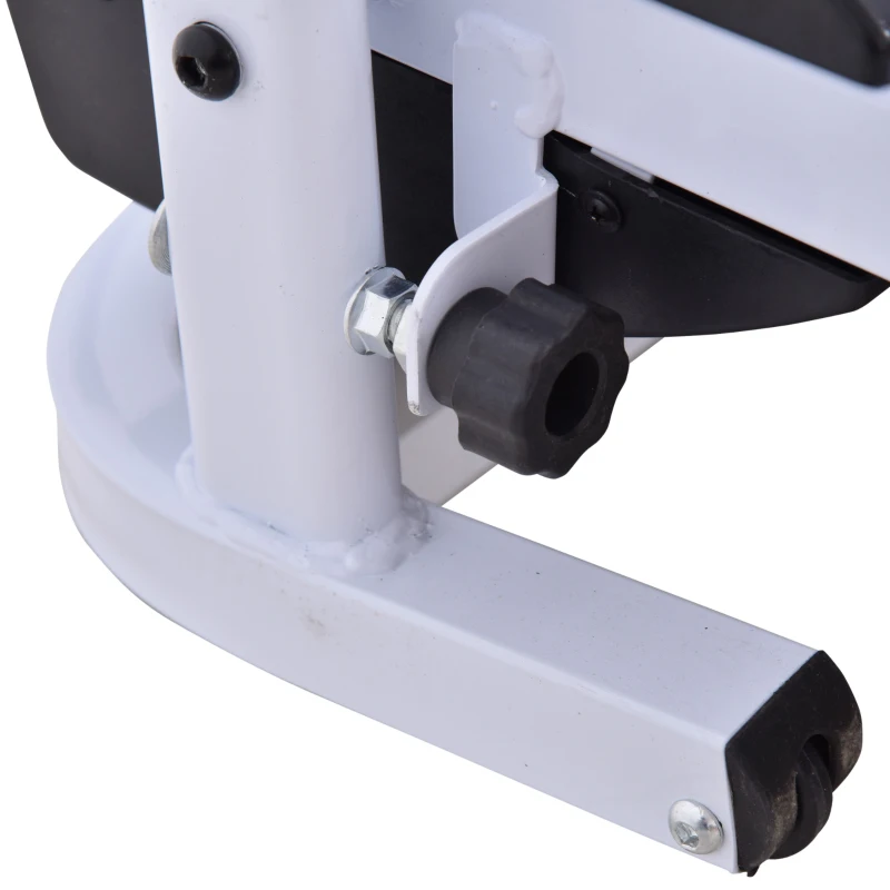 HOMCOM Esteira elétrica dobrável com 9 programas Tela LCD motorizada Velocidade de inclinação ajustável 1-6 km / h 60x133x117 cm Preto