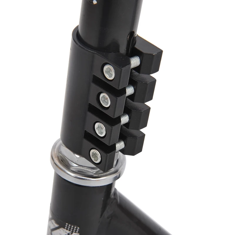 HOMCOM Trotinete de acrobacia para Crianças acima de 8 anos Giratório 360º carga 100kg 68,5x49x78,5 cm Preto