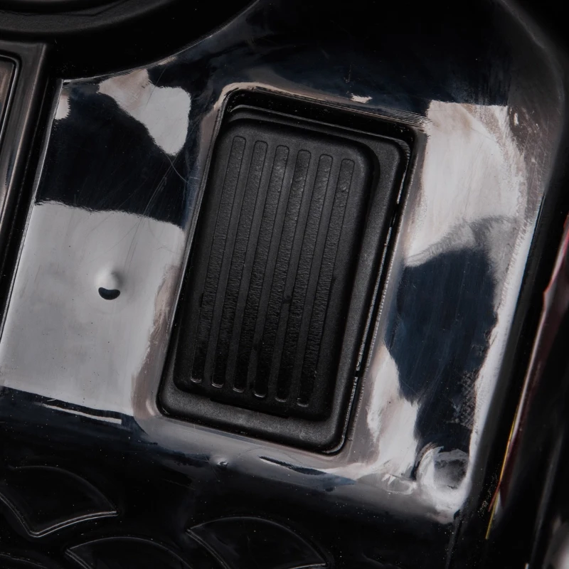 HOMCOM Carro elétrico para crianças de 3-5 anos Mercedes GTR licenciado Bateria 12V com controle remoto Música Faróis Porta dupla de abertura Carga 25kg 105x58x45 cm Preto