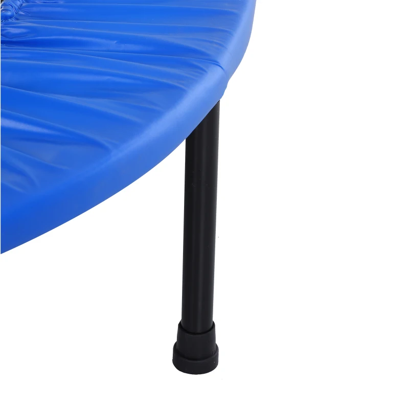 HOMCOM Trampolim com 81cm de diâmetro e molas resistentes de até 100kg Cor Azul Escuro (S-Φ81 x 22,5cm)