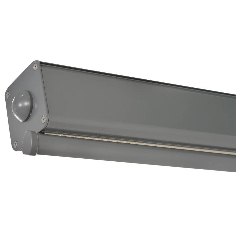 Outsunny Toldo Vertical de Parede com Alça para Sombra e Privacidade 160x250 cm Bege