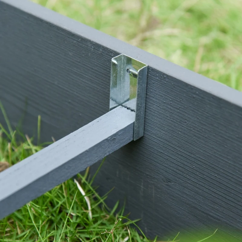 Outsunny Mini Estufa de jardim 2 em 1 Jardim Urbano com cobertura de PVC e Janelas enrolaveis para jardim 120x79x53 cm Transparente